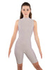 Solid Lycra Sleeveless Keyhole Bike Short Biketard