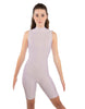 Solid Lycra Sleeveless Keyhole Bike Short Biketard