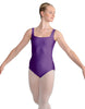 Solid Lycra Square Neck Leotard