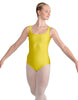 Solid Lycra Square Neck Leotard