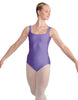 Solid Lycra Square Neck Leotard