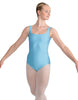 Solid Lycra Square Neck Leotard