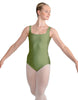 Solid Lycra Square Neck Leotard