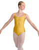 Solid Lycra Square Neck Leotard
