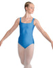 Solid Lycra Square Neck Leotard