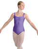Solid Lycra Square Neck Leotard