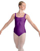 Solid Lycra Square Neck Leotard