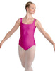 Solid Lycra Square Neck Leotard