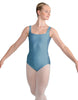 Solid Lycra Square Neck Leotard
