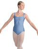 Solid Lycra Square Neck Leotard