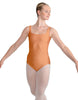 Solid Lycra Square Neck Leotard