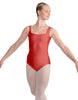 Solid Lycra Square Neck Leotard