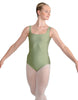 Solid Lycra Square Neck Leotard