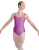 Solid Lycra Square Neck Leotard