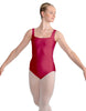 Solid Lycra Square Neck Leotard