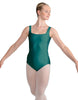 Solid Lycra Square Neck Leotard