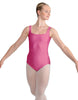 Solid Lycra Square Neck Leotard