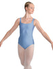 Solid Lycra Square Neck Leotard
