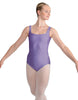 Solid Lycra Square Neck Leotard