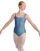 Solid Lycra Square Neck Leotard