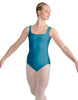 Solid Lycra Square Neck Leotard