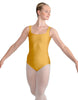 Solid Lycra Square Neck Leotard