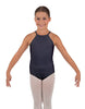 Solid Lycra Halter Binding Leotard