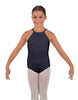 Solid Lycra Halter Binding Leotard