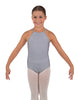 Solid Lycra Halter Binding Leotard