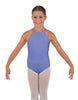 Solid Lycra Halter Binding Leotard