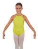 Solid Lycra Halter Binding Leotard