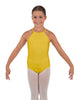Solid Lycra Halter Binding Leotard