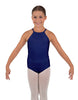 Solid Lycra Halter Binding Leotard