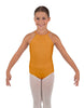 Solid Lycra Halter Binding Leotard