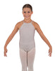 Solid Lycra Halter Binding Leotard