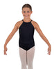 Solid Lycra Halter Binding Leotard