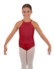 Solid Lycra Halter Binding Leotard