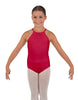 Solid Lycra Halter Binding Leotard