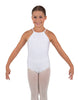 Solid Lycra Halter Binding Leotard