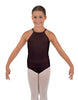Solid Lycra Halter Binding Leotard
