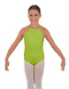 Solid Lycra Halter Binding Leotard