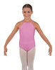 Solid Lycra Halter Binding Leotard