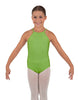 Solid Lycra Halter Binding Leotard