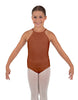 Solid Lycra Halter Binding Leotard