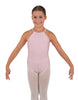 Solid Lycra Halter Binding Leotard
