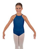 Solid Lycra Halter Binding Leotard