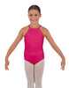 Solid Lycra Halter Binding Leotard