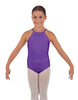 Solid Lycra Halter Binding Leotard