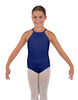 Solid Lycra Halter Binding Leotard