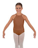 Solid Lycra Halter Binding Leotard